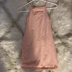 Express xs pink bodycon dress